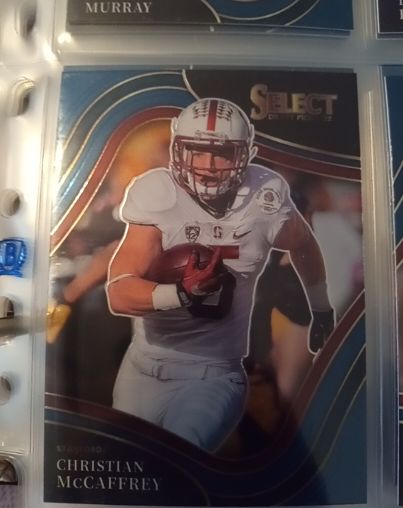 2022 Panini Select Draft Picks #142 Christian McCaffrey — front