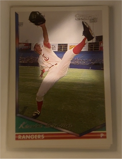 1994 Topps #345 Kevin Brown — front