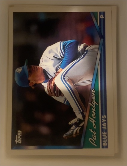 1994 Topps #304 Pat Hentgen — front
