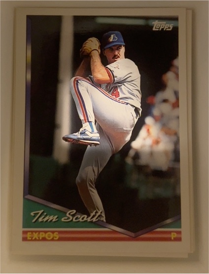 1994 Topps #373 Tim Scott — front