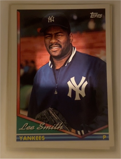1994 Topps #110 Lee Smith — front