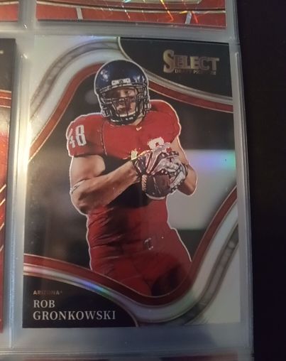 2022 Panini Select Draft Picks #180 Rob Gronkowski — front