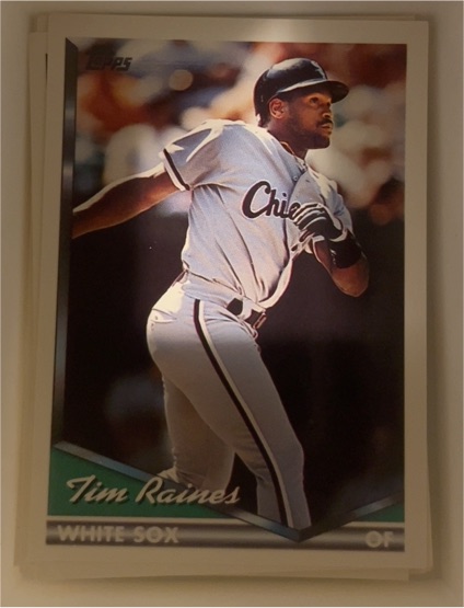1994 Topps #243 Tim Raines — front