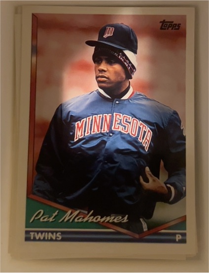 1994 Topps #43 Pat Mahomes — front