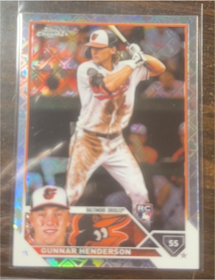 2023 Topps Chrome #2 Gunnar Henderson — front