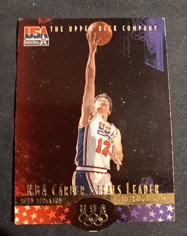 1996 Upper Deck USA #12 Karl Malone — front
