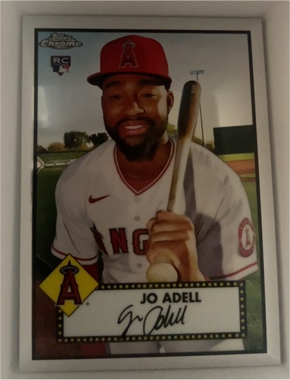 2021 Topps Chrome Platinum Anniversary #19 Jo Adell — front