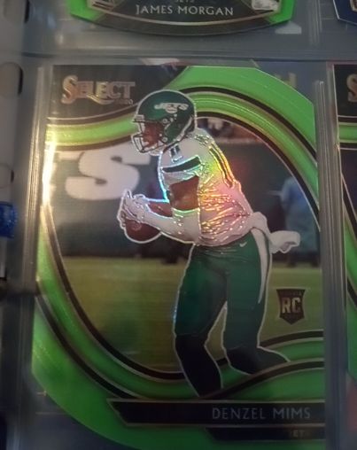 2020 Panini Select #363 Denzel Mims — front