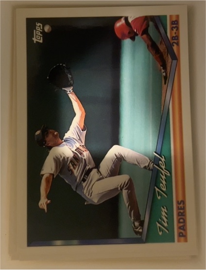 1994 Topps #254 Tim Teufel — front