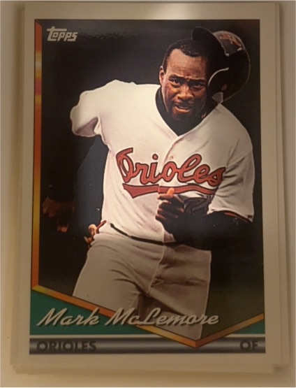 1994 Topps #370 Mark McLemore — front
