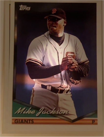 1994 Topps #58 Mike Jackson — front