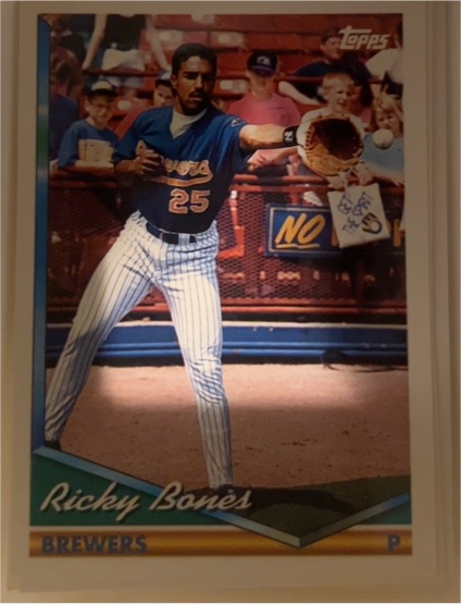 1994 Topps #367 Ricky Bones — front