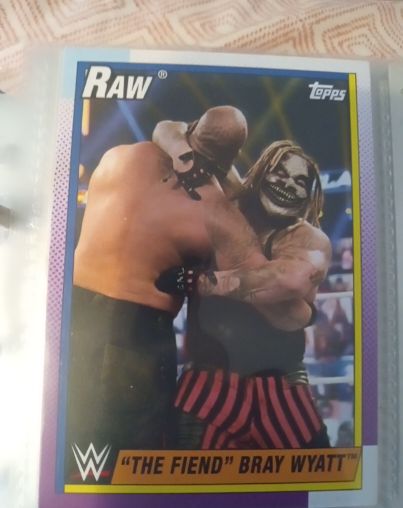 2021 Topps Heritage WWE #43 "The Fiend" Bray Wyatt — front