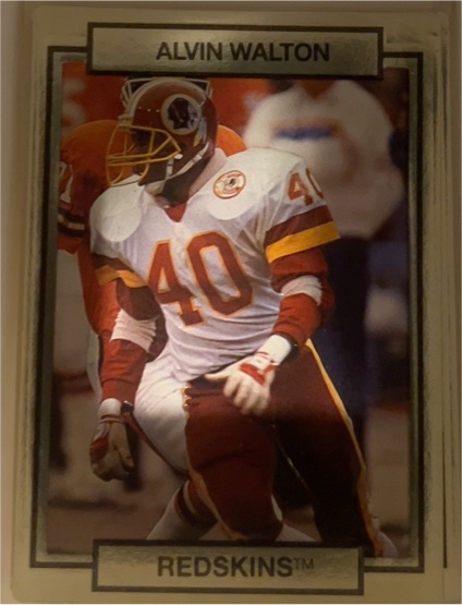 1990 Action Packed #280 Alvin Walton — front