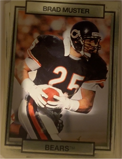 1990 Action Packed #28 Brad Muster — front