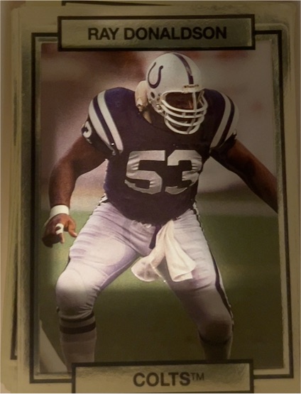 1990 Action Packed #105 Ray Donaldson — front
