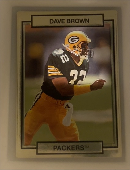1990 Action Packed #81 Dave Brown — front