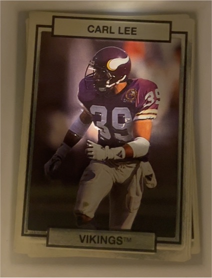 1990 Action Packed #155 Carl Lee — front