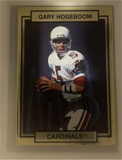 1990 Action Packed #214 Gary Hogeboom — front