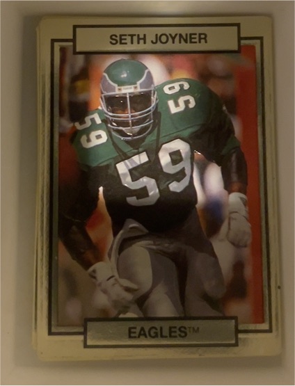 1990 Action Packed #207 Seth Joyner — front
