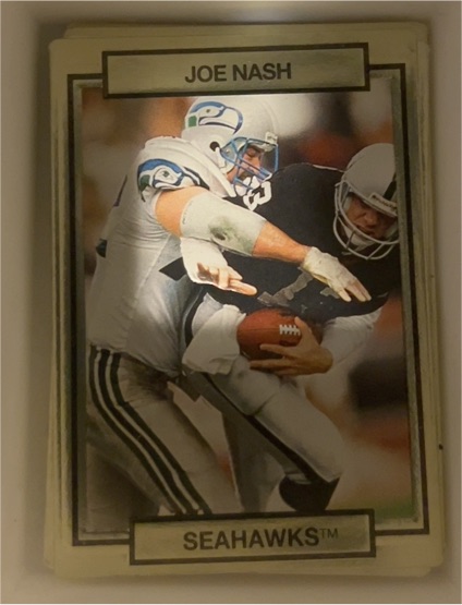 1990 Action Packed #255 Joe Nash — front