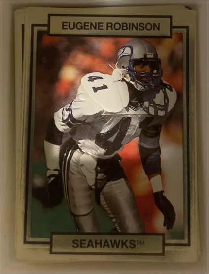 1990 Action Packed #257 Eugene Robinson — front