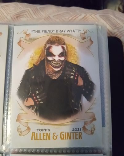 2021 Topps Heritage Allen & Ginter #AG-25 The Fiend Bray Wyatt — front