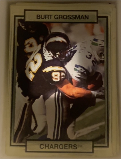 1990 Action Packed #233 Burt Grossman — front