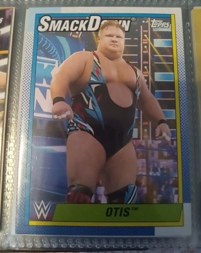 2021 Topps Heritage WWE #67 Otis — front