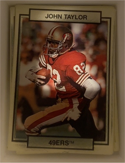 1990 Action Packed #249 John Taylor — front