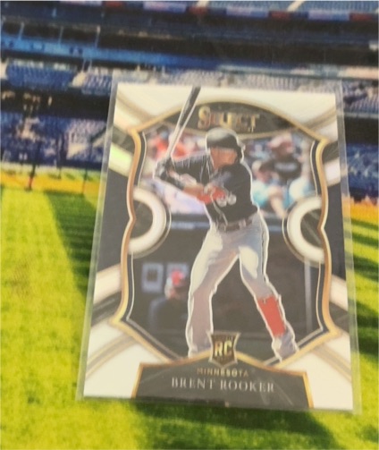 2021 Panini Select #20 Brent Rooker Rookie Card — front
