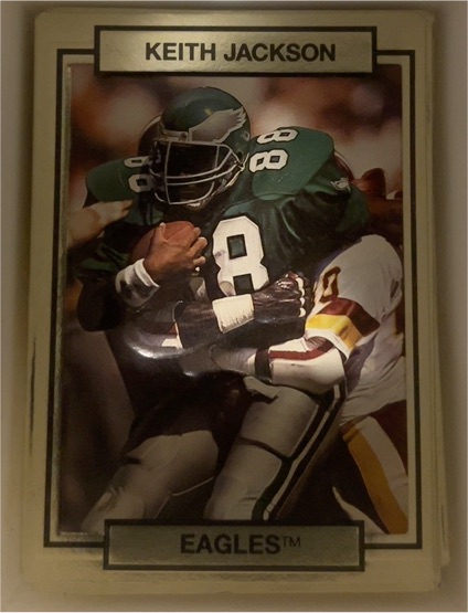 1990 Action Packed #206 Keith Jackson — front