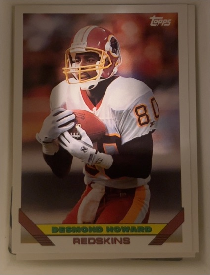 1993 Topps #616 Desmond Howard — front