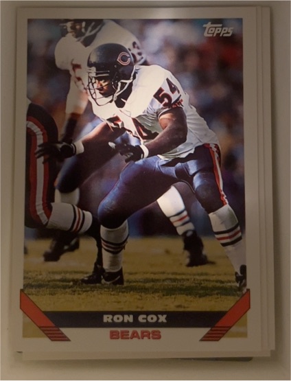 1993 Topps #372 Ron Cox — front