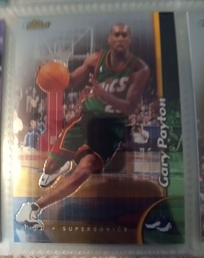 1998-99 Topps Finest #PP6 Gary Payton Promos — front