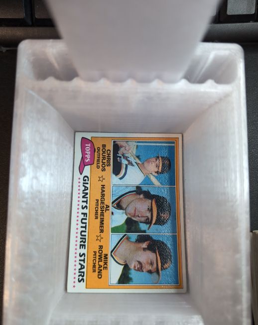 1981 Topps #381 Giants Future Stars Chris Burleson Hargeal Hargisheimer Mike Rowland — front