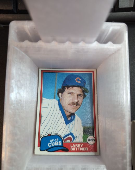 1981 Topps #718 Larry Biittner — front