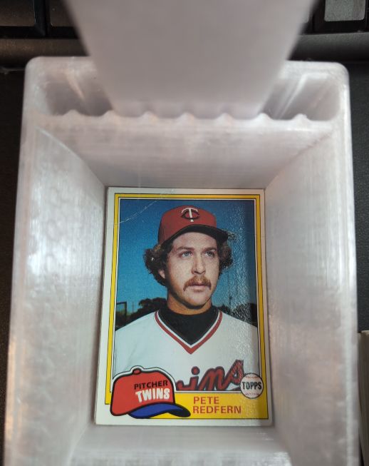 1981 Topps #6 Pete Redfern — front