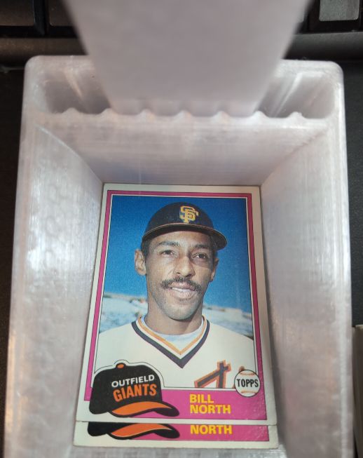 1981 Topps #495 Bill North — front