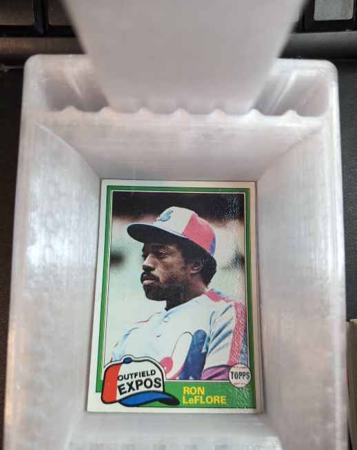 1981 Topps #710 Ron LeFlore — front