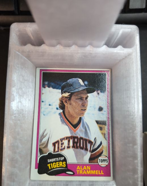 1981 Topps #709 Alan Trammell — front