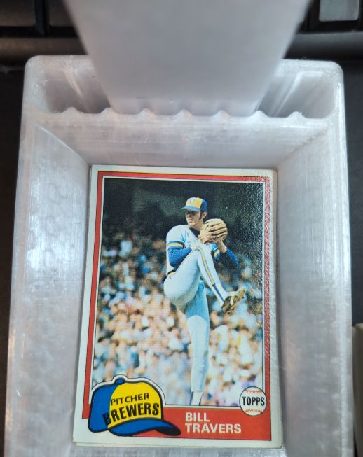 1972 Topps #400 Bill Travers — front
