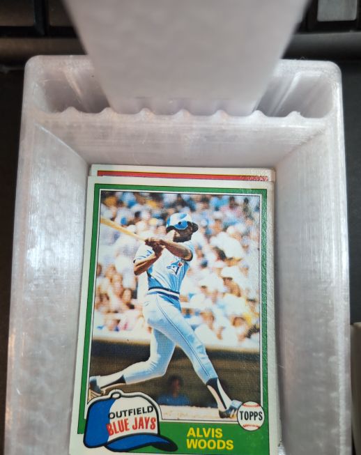 1981 Topps #165 Alvis Woods — front