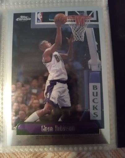 1999-00 Topps Chrome #81 Glenn Robinson — front