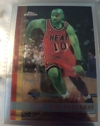 1997-98 Topps Chrome #156 Tim Hardaway — front