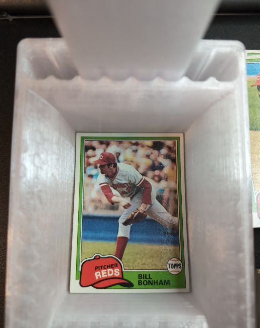 1981 Topps #414 Bill Bonham — front