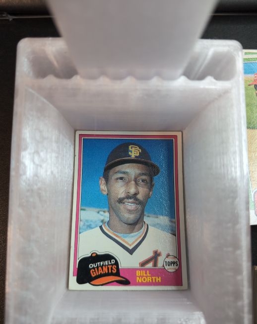 1981 Topps #481 Bill North — front