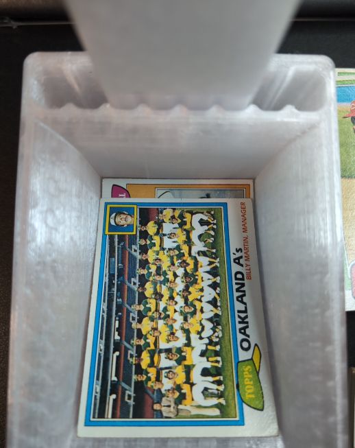 1981 Topps #671 Oakland A's Billy Martin Team Checklist — front