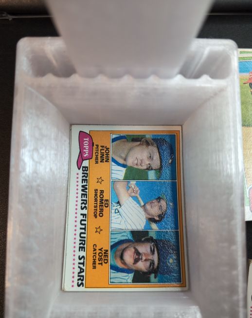 1981 Topps #659 John Flinn / Ed Romero / Ned Yost Brewers Future Stars — front