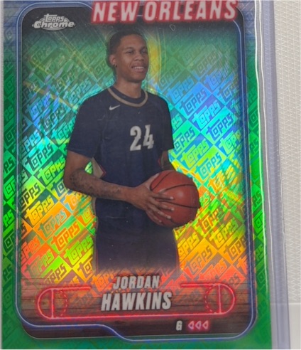 2024-25 Topps Chrome #200 Jordan Hawkins — front
